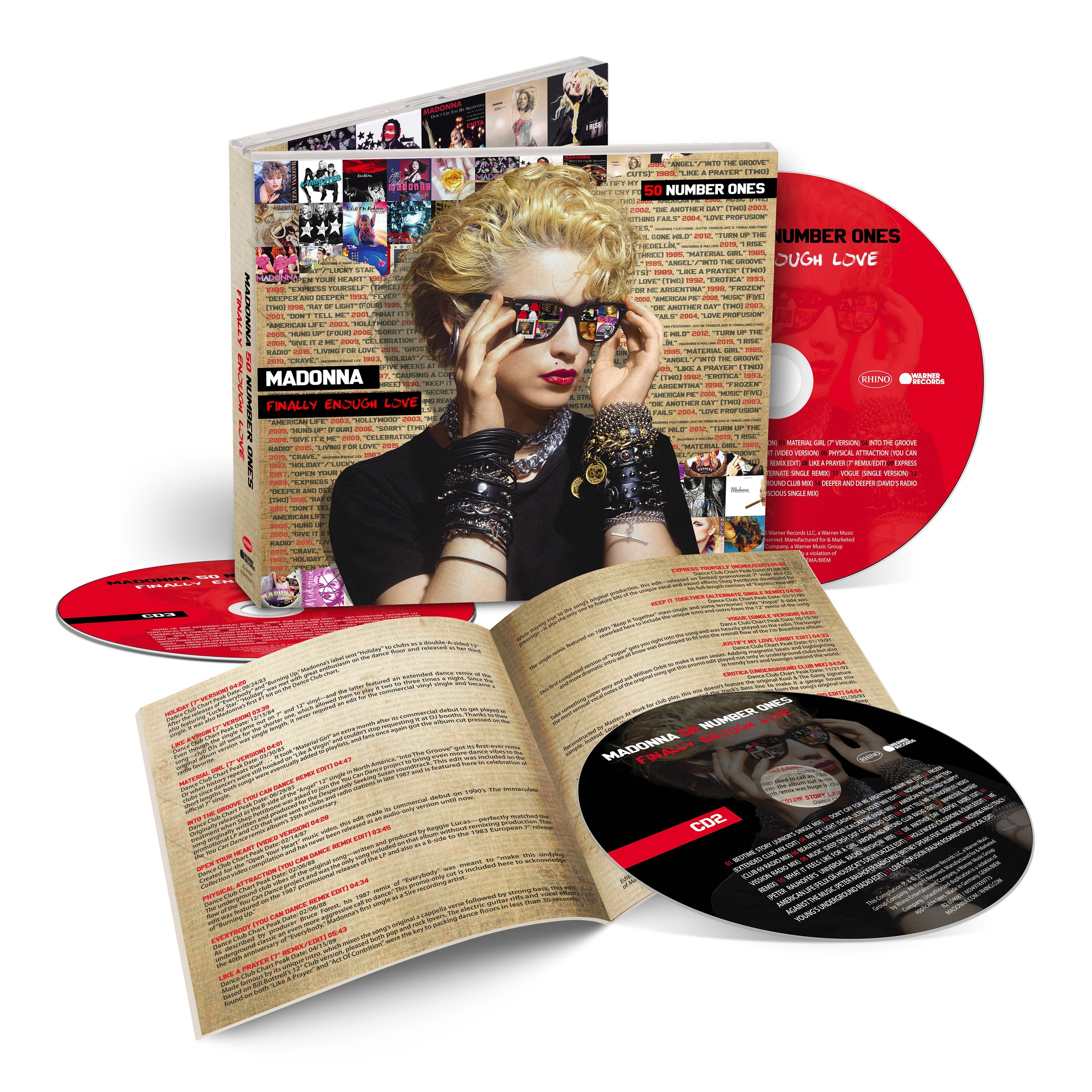 Finally Enough Love: 50 Number Ones – 3CD Set